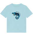 Minymo T-shirt - Aqua-esque