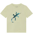 Minymo T-shirt - White Jade