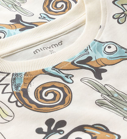 Minymo T-shirt - AOP - Vanilla Ice