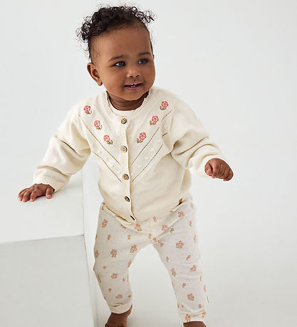 Minymo Bukser - AOP - Vanilla Ice