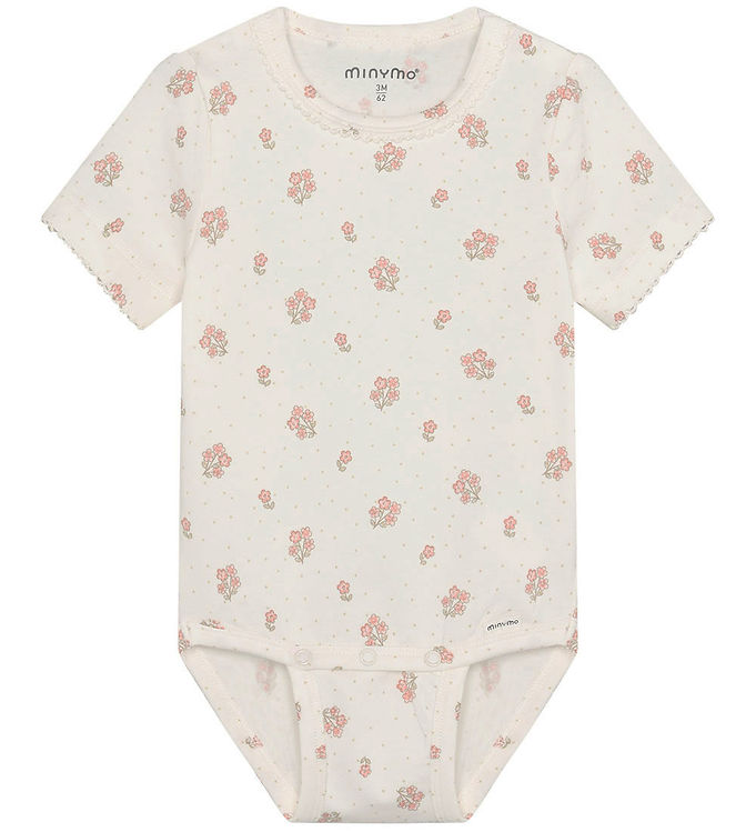 Minymo Body k/æ - AOP - Vanilla Ice billede