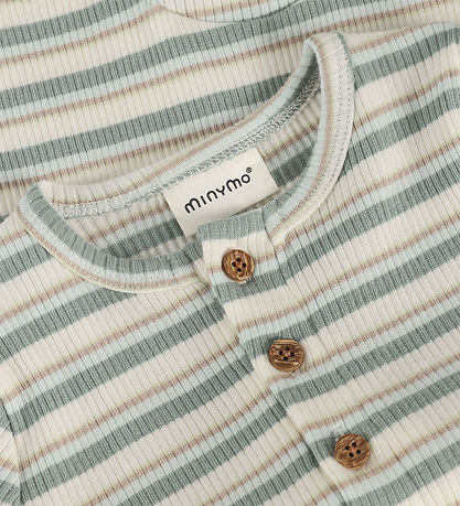 Minymo Sommerdragt - Rib - Lily Pad