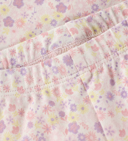 Minymo Leggings - AOP - Vanilla Ice