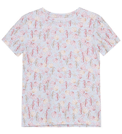 Minymo T-shirt - AOP - Illusion Blue