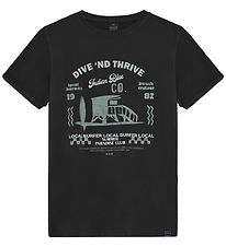 Indian Blue Jeans T-shirt - Washed Grey