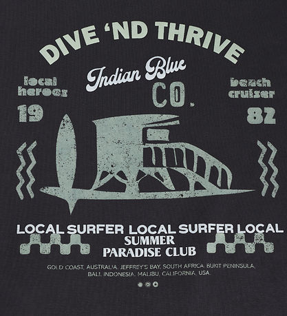 Indian Blue Jeans T-shirt - Washed Grey