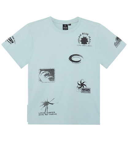 Indian Blue Jeans T-shirt - AOP - Ether