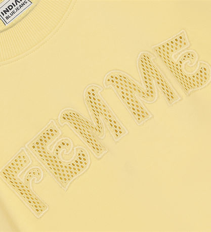 Indian Blue Jeans Sweatshirt - Pale Banana