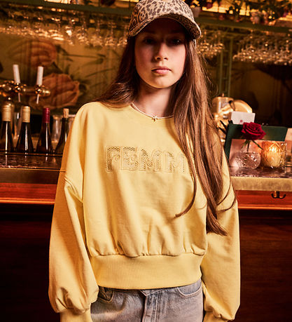 Indian Blue Jeans Sweatshirt - Pale Banana