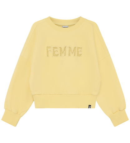 Indian Blue Jeans Sweatshirt - Pale Banana