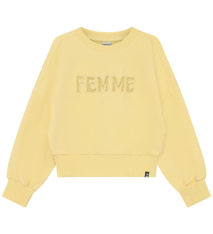 Indian Blue Jeans Sweatshirt - Pale Banana