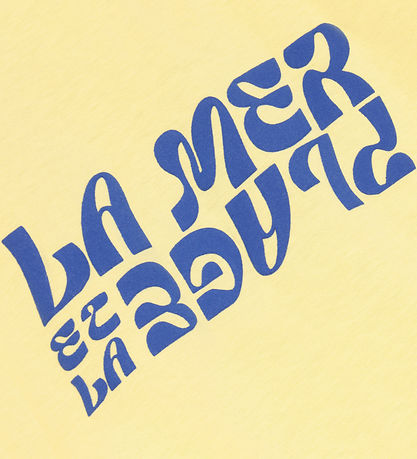 Indian Blue Jeans T-shirt - Pale Banana