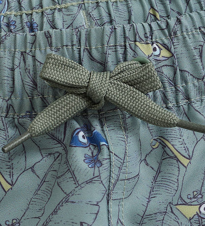 Minymo Badeshorts - AOP - Lily Pad