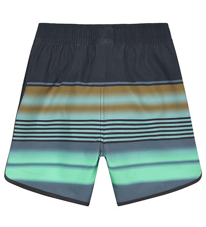 Color Kids Badeshorts - AOP - Fennel Seed
