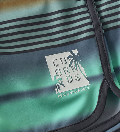 Color Kids Badeshorts - AOP - Fennel Seed