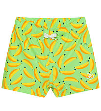 Color Kids Badeshorts - AOP - Green Mint