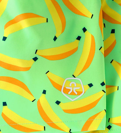 Color Kids Badeshorts - AOP - Green Mint