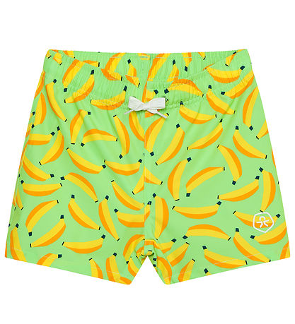 Color Kids Badeshorts - AOP - Green Mint