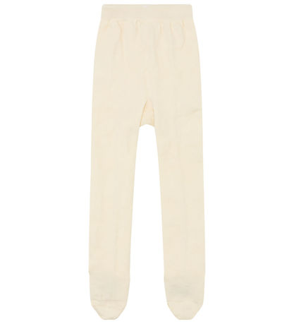 Hust and Claire Strømpebukser - HcFoxie - Uld - Ivory