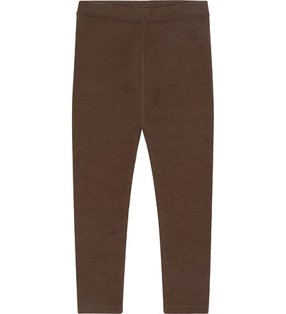 Hust and Claire Leggings - HcLaki - Uld - Brown Stone