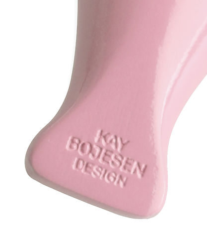 Kay Bojesen Nøglering - Fugl/Sølv - Naturlæder/Rose