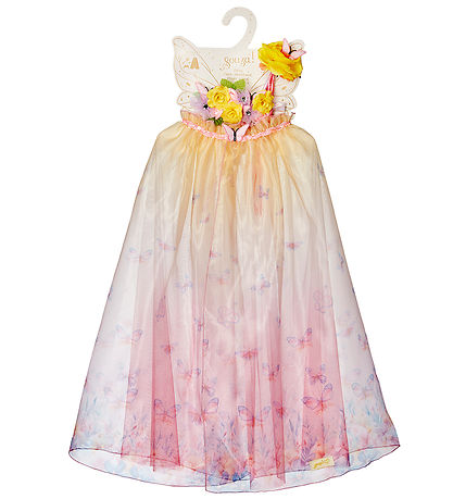 Souza Udklædning - Kappe m. Hårbøjle - Butterfly