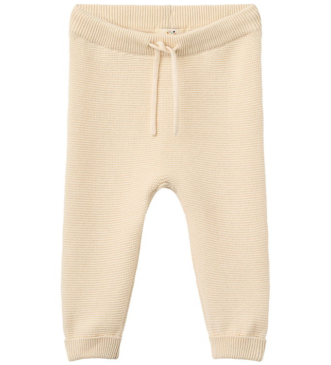 Bomulds Baby Leggings - Cream - Cream / 74