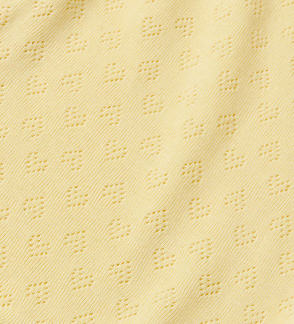 Copenhagen Colors Shorts - Pointelle Heart - Pale Yellow