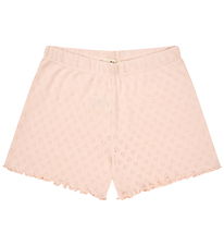 Copenhagen Colors Shorts - Pointelle Heart - Dusty Rose