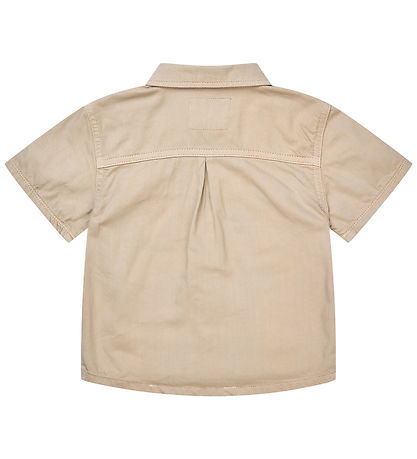 Copenhagen Colors Skjorte K/Æ - Twill Safari - Beige