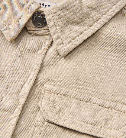 Copenhagen Colors Skjorte K/Æ - Twill Safari - Beige