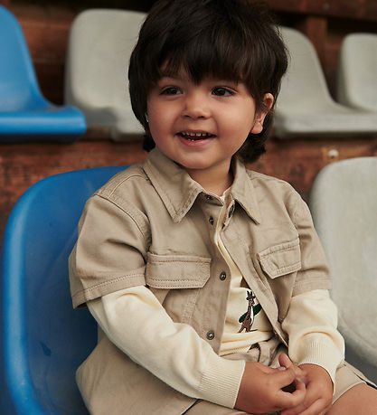 Copenhagen Colors Skjorte K/Æ - Twill Safari - Beige