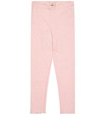 Copenhagen Colors Leggings - Crepe - Pink w. Checs