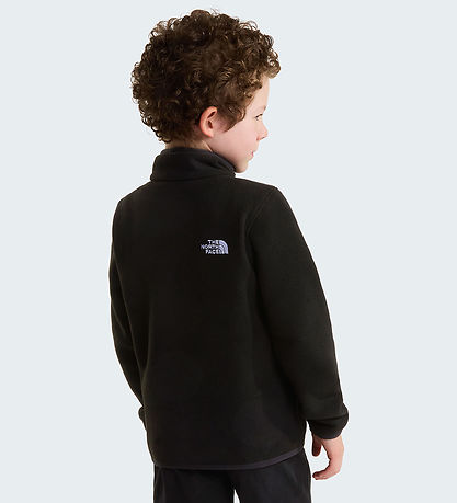 The North Face Fleecetrøje - Kid Glacier - 1/4 Zip - Sort