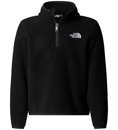 The North Face Fleecetrøje - Kid Glacier - 1/4 Zip - Sort