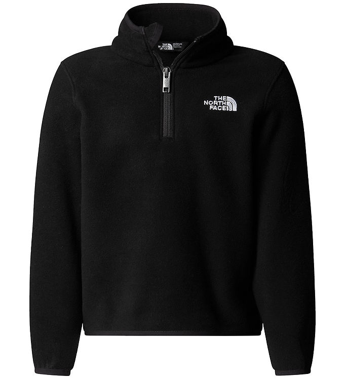 The North Face Fleecetrøje - Kid Glacier - 1/4 Zip - Sort