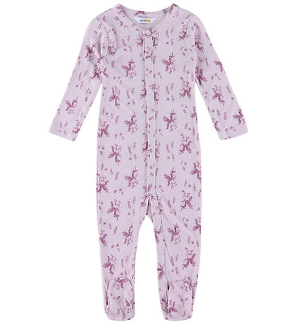 Joha Heldragt - Bambus - Lyserød m. Enhjørninger