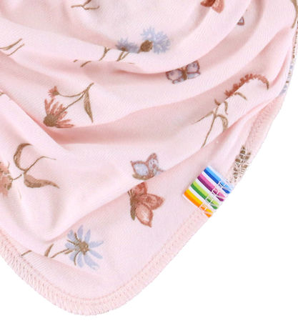 Joha Savlesmæk - Bambus - Lyserød m. Blomster