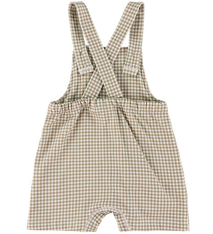 Joha Barboteuse d'Été - Marron Clair av. Carreaux