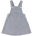 Joha Kjole - Pinafore - Mørkeblå m. Tern