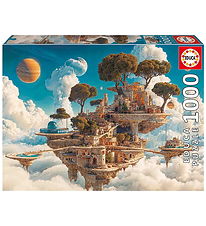 Educa Jigsaw Puzzle - 1000 Bricks - Kingdom Of Clouds