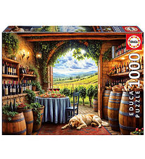 Educa Jigsaw Puzzle - 1000 Bricks - Canes Et Vinum
