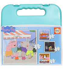 Educa Puslespil - 4 Puslespil m. 12,16,20 & 25 Brikker - Pappa P