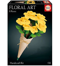 Educa Floral Art - 6 Yellow Roses