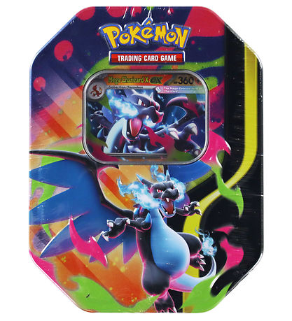 Pokémon Samlekort - Mega Evolution - Poke Tin - Mega Charizard X