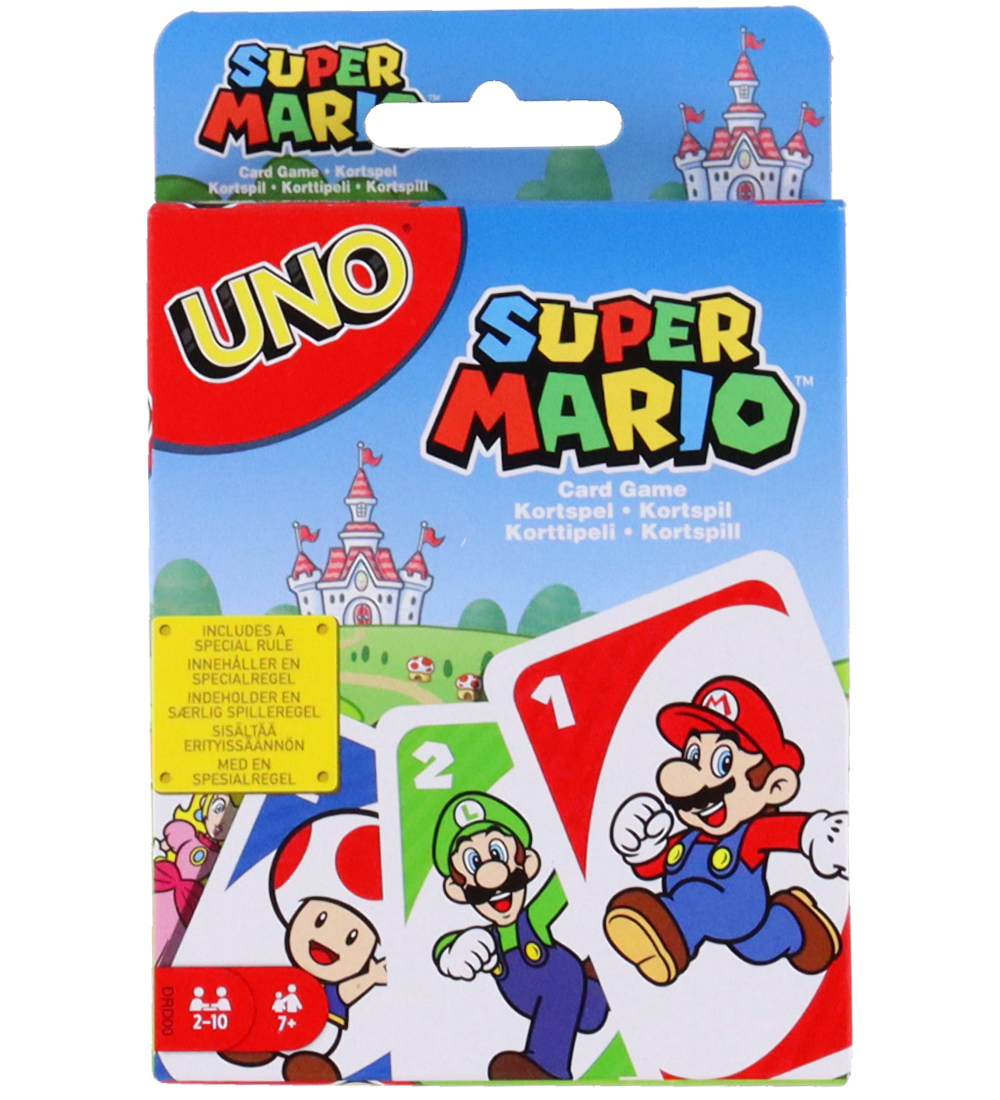 Uno Kartenfilter - Super Mario - UNO - One Size - Kartenspiel