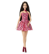 Barbie Dukke - 30 cm - Fashionista - Pink Leopard Brunette