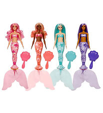 Barbie Dukke - 30 cm - Color Reveal Mermaid Treasures - Assort.