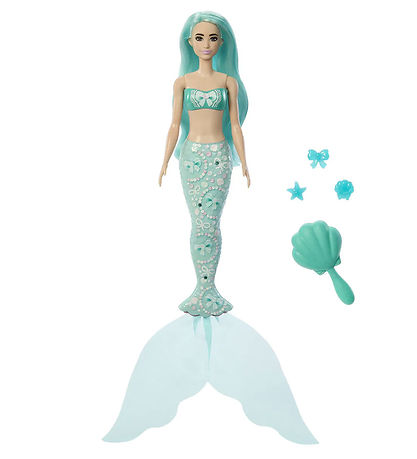 Barbie Dukke - 30 cm - Color Reveal Mermaid Treasures - Assort.