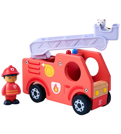 Hape Legetøjsbil - The Roaring Fire Truck m. Lyd
